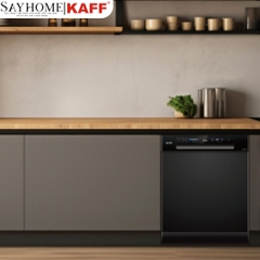 Máy rửa chén bát KAFF KF- BHMI775YB độc lập 17 bộ đồ ăn Châu Âu - Hàng chính hãng