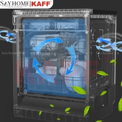 Máy rửa chén bát KAFF KF- BISMS8 Plus âm tủ - Bảo hành chính hãng