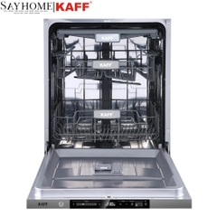Máy rửa chén bát KAFF KF-BISW12 âm toàn phần 15 bộ đồ ăn Châu Âu - Bảo hành chính hãng 5 năm