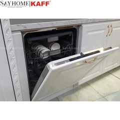 Máy rửa chén bát KAFF KF-BISW12 âm toàn phần 15 bộ đồ ăn Châu Âu - Bảo hành chính hãng 5 năm