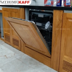 Máy rửa chén bát KAFF KF-BISW12 âm toàn phần 15 bộ đồ ăn Châu Âu - Bảo hành chính hãng 5 năm