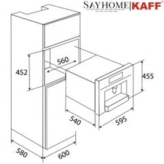 Máy pha cà phê KAFF KF-CFN5945IN - Bảo hành chính hãng 5 năm