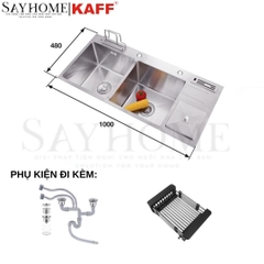 Chậu rửa inox KAFF KF-D-HM10048 - Hàng chính hãng