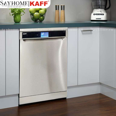 Máy rửa chén bát KAFF KF-D65ERIS bán âm, độc lập 15 bộ đồ ăn Châu Âu - Bảo hành chính hãng 5 năm