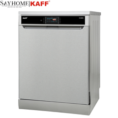 Máy rửa chén bát KAFF KF-D65ERIS bán âm, độc lập 15 bộ đồ ăn Châu Âu - Bảo hành chính hãng 5 năm