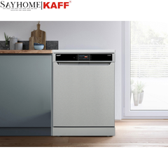 Máy rửa chén bát KAFF KF-D65ERIS bán âm, độc lập 15 bộ đồ ăn Châu Âu - Bảo hành chính hãng 5 năm