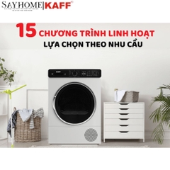 Máy sấy KAFF KF- DR1134L09WH cửa trước lồng ngang - Bảo hành chính hãng 5 năm