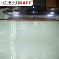 Máy hút mùi KAFF KF-GB207TB kính cong - Bảo hành chính hãng 3 năm