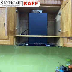 Máy hút mùi KAFF KF-GB207TB kính cong - Bảo hành chính hãng 3 năm