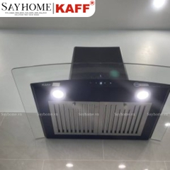Máy hút mùi KAFF KF-GB207TB kính cong - Bảo hành chính hãng 3 năm