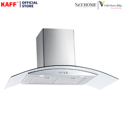 Máy hút mùi kính cong áp tường KAFF KF-GB905 tại thành phố Hồ Chí Minh
