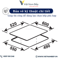 Bếp từ đa điểm KF-HGEM919 tại thành phố Hồ Chí Minh