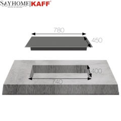Bếp điện từ kết hợp KF-IH6003IH 3 vùng nấu - Bảo hành chính hãng 7 năm