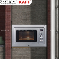 Lò vi sóng kết hợp nướng KAFF KF-MC02 âm tủ thân inox 25 lít- Bảo hành chính hãng 5 năm