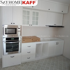 Lò vi sóng kết hợp nướng KAFF KF-MC02 âm tủ thân inox 25 lít- Bảo hành chính hãng 5 năm