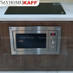 Lò vi sóng kết hợp nướng KAFF KF-MC02 âm tủ thân inox 25 lít- Bảo hành chính hãng 5 năm