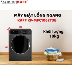 Máy giặt KAFF KF-MFC1062T3B cửa trước lồng ngang - Bảo hành chính hãng 5 năm