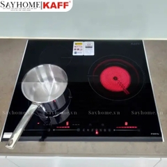 Bếp điện từ kết hợp KF-S48QH PLUS 3 vùng nấu - Bảo hành chính hãng 7 năm