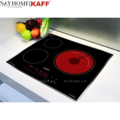 Bếp điện từ kết hợp KF-S48QH PLUS 3 vùng nấu - Bảo hành chính hãng 7 năm