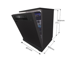 Máy rửa chén bát độc lập 14 bộ KAFF KF-S770TFTB tại thành phố Hồ Chí Minh