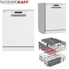Máy rửa chén bát KAFF KF- SBL775W Plus độc lập  - Hàng chính hãng KAFF