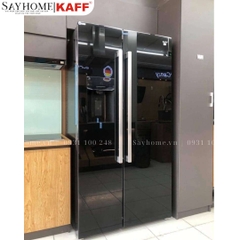 Tủ lạnh KAFF KF-SBS600GLASS 573 lít - Bảo hành chính hãng 5 năm