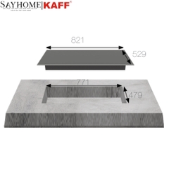 Bếp từ đa vùng nấu KF-Smart734Vario CAO CẤP - Bảo hành chính hãng 7 năm