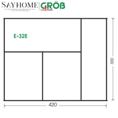 Khay chia nhômGROB E- 32E, E- 32A, E- 32C tại thành phố Hồ Chí Minh