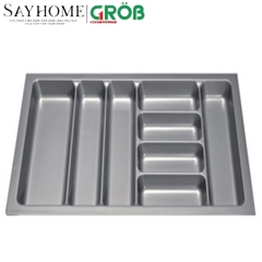 Khay chia nhựa ABS màu xám GROB 02.45/50/60/70/80/90 tại thành phố Hồ Chí Minh