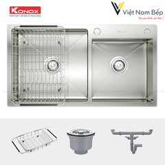 Chậu rửa bát Overmount Sink KN8245DO - Chính hãng KONOX