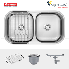 Chậu rửa bát Undermount Sink KN8246DUA - Chính hãng KONOX