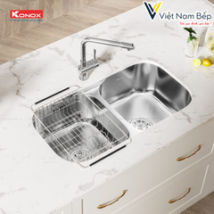 Chậu rửa bát Undermount Sink KN8246DUA - Chính hãng KONOX