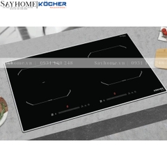 Bếp từ đôi Kocher DI 608 -  Bảo hành 3 năm