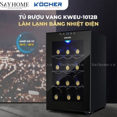 Tủ rượu vang KOCHER KWEU-1012B - Hàng chính hãng