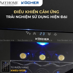 Tủ rượu vang KOCHER KWEU-1012B - Hàng chính hãng