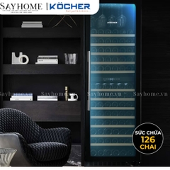 Tủ rượu vang KOCHER KWEU-11126B - Hàng chính hãng
