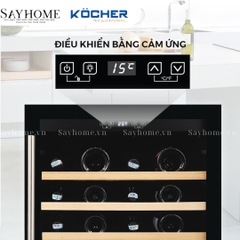 Tủ rượu vang KOCHER KWEU-1156B - Hàng chính hãng
