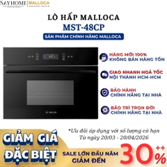 Lò hấp MALLOCA MST-48CP âm tủ 48 Lít - Hàng chính hãng
