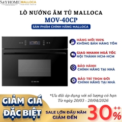 Lò nướng MALLOCA MOV-40CP âm tủ 40 Lít - Hàng chính hãng