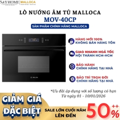 Lò nướng MALLOCA MOV-40CP âm tủ 40 Lít - Hàng chính hãng