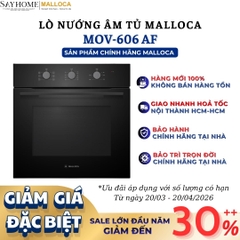 Lò nướng MALLOCA MOV-606 AF âm tủ 60 Lít - Hàng chính hãng