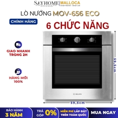 Lò nướng điện MALLOCA MOV-656 ECO âm tủ 75 Lít - Hàng chính hãng