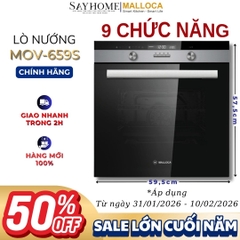 Lò nướng MALLOCA MOV-659S âm tủ 70 Lít - Hàng chính hãng