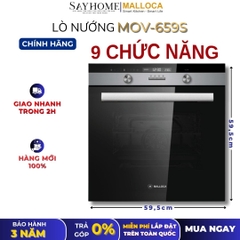 Lò nướng MALLOCA MOV-659S âm tủ 70 Lít - Hàng chính hãng
