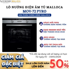 Lò nướng MALLOCA MOV-72 PYRO âm tủ 70 Lít - Hàng chính hãng
