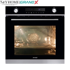 Lò nướng GrandX GX75V9 âm tủ, dung tích 75 lít - Bảo hành chính hãng 2 năm