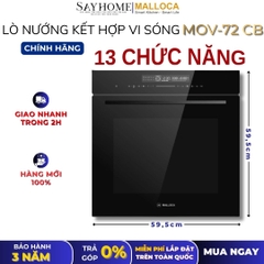 Lò nướng kết hợp vi sóng MALLOCA MOV-72 CB 72 Lít - Hàng chính hãng