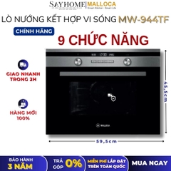 Lò nướng kết hợp vi sóng MALLOCA MW-944TF 44 Lít - Hàng chính hãng