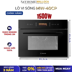 Lò vi sóng MALLOCA MW-40CP âm tủ 40 Lít - Hàng chính hãng