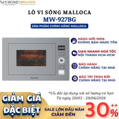 Lò vi sóng MALLOCA MW-927BG âm tủ 27 Lít - Hàng chính hãng
